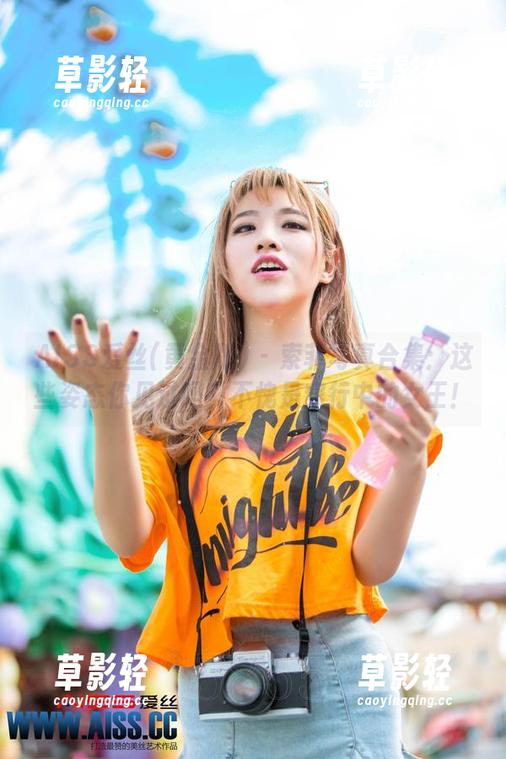AISS爱丝(黄金版) - 索菲写真合集：这些姿态你见过吗？不愧是穿行中的女王！