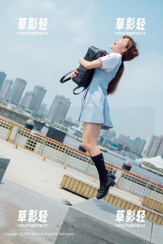 BoLoli菠萝社 - 图集回顾：柳侑绮空姐是否会让每个旅途变得不平凡，哦，算了…