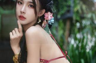 这美图是咋回事?余多多Dudu把妲己的古风诱惑展现得恰到好处!