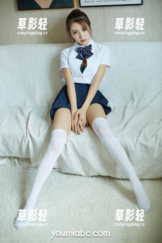 尤蜜荟 - 合法萝莉的水手服系列，作品中藏着的小细节值得细品，唔