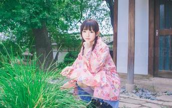 樱群秀和服外套，高清写真，毕竟不想让人模糊记住！