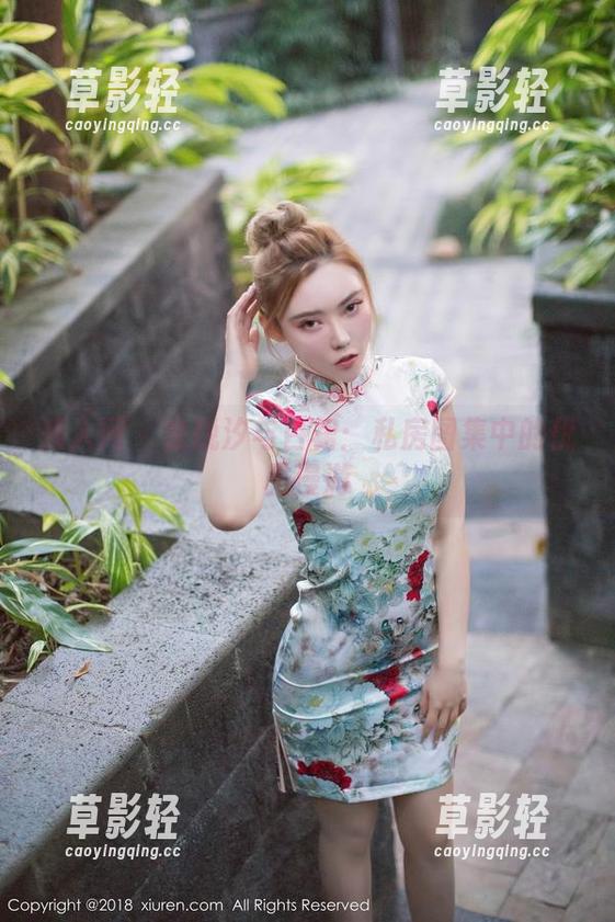 秀人网-金悦汐 秀人网 - 金悦汐与白裙:私房图集中的优雅漫游